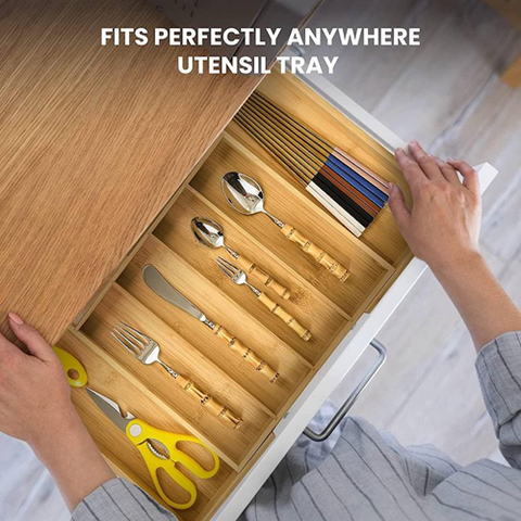 Image of منظم معالق خشبي