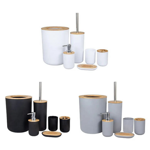 Image of مجموعة مستلزمات الحمام 6 قطع