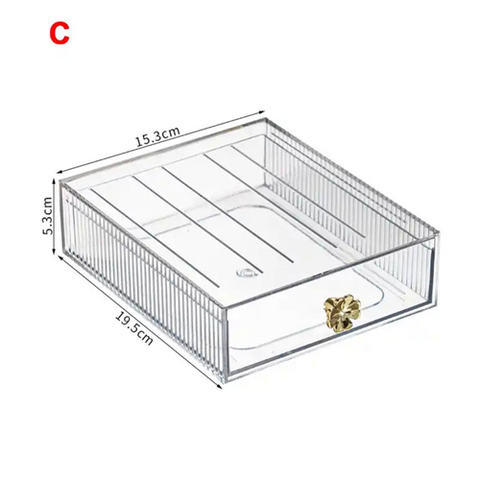 Image of عرض 2 درج منظم بمقبض جولد