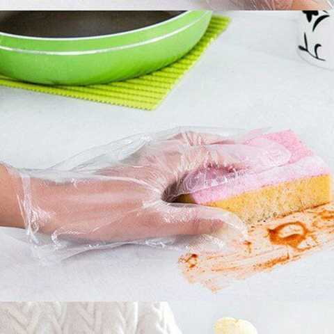 Image of باكيت جوانتي شفاف 20 قطعة