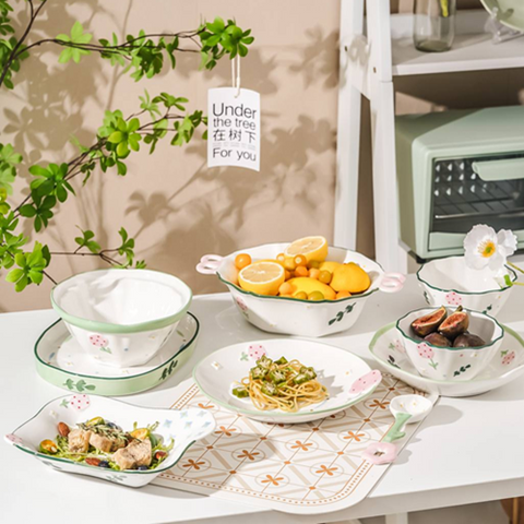 Image of طقم عشاء بورسلين 32 قطعة