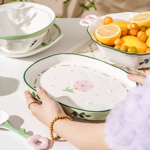 Image of طقم عشاء بورسلين 32 قطعة