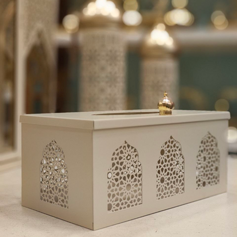 Image of علبة مناديل بتصميم مئذنة
