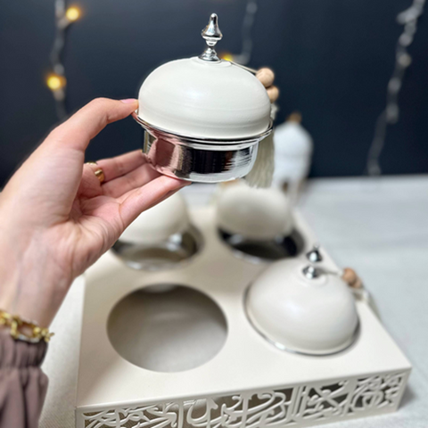 Image of ستاند الياميش والمكسرات 4 بولة