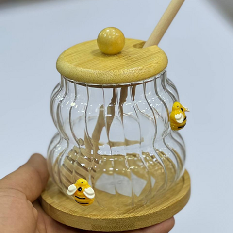 Image of برطمان عسل شكل نحل