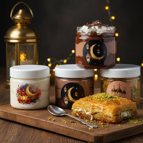 Image of طقم برطمانات أكليريك للكنافة 4 قطع