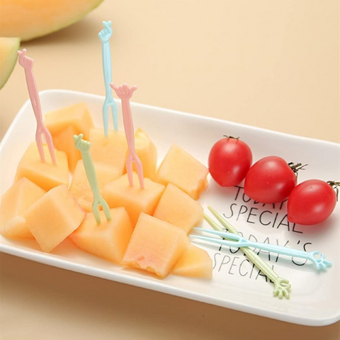 Image of مجموعة شوك فاكهة للأطفال