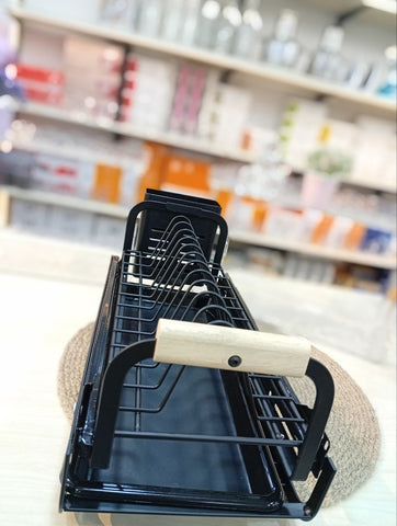 Image of رف معدن للأطباق