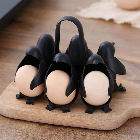 Image of حامل للبيض 6 خانة شكل بطريق