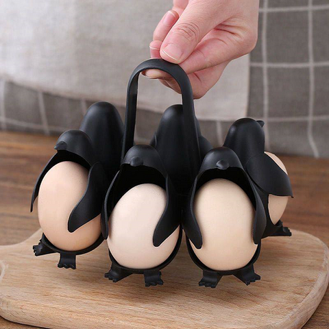 Image of حامل للبيض 6 خانة شكل بطريق