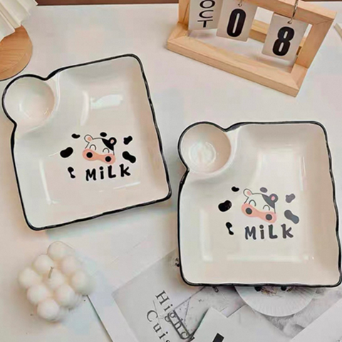 Image of طبق تقديم السناكس مع بولة للصوصات