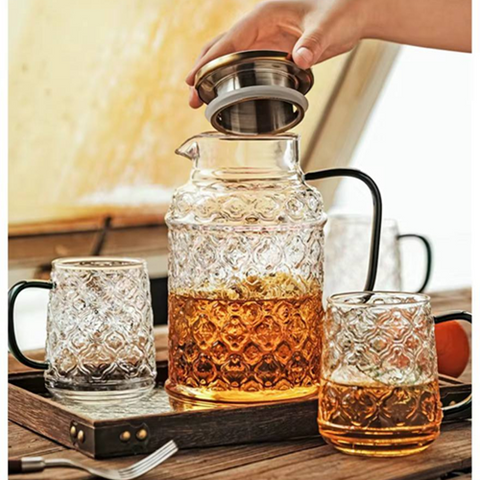 Image of طقم شربات منقرش 5 قطع