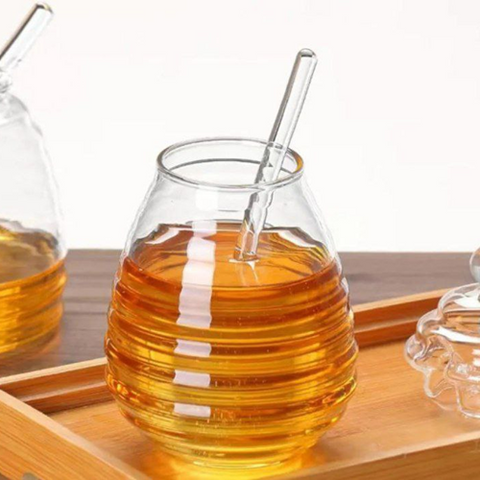 Image of برطمان للعسل بالمعلقة