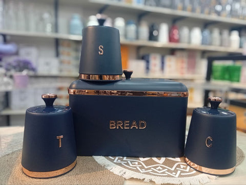 Image of طقم برطمانات صاج 3 قطع + عياشة