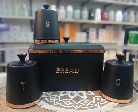 Image of طقم برطمانات صاج 3 قطع + عياشة