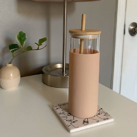 Image of مج زجاج بشاليموه