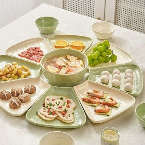 Image of طبق بيتزا بورسلين