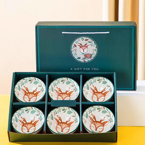 Image of طقم بولات شكل غزالة 6 قطع