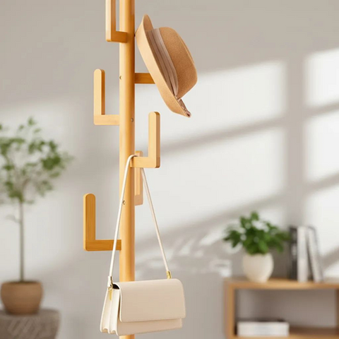 Image of شماعة خشبية 6 هوك