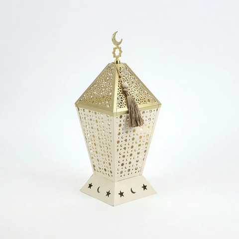 Image of فانوس أبيض * دهبي