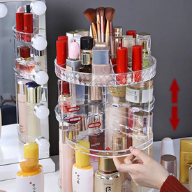 منظم مكياج دوار 3 دور