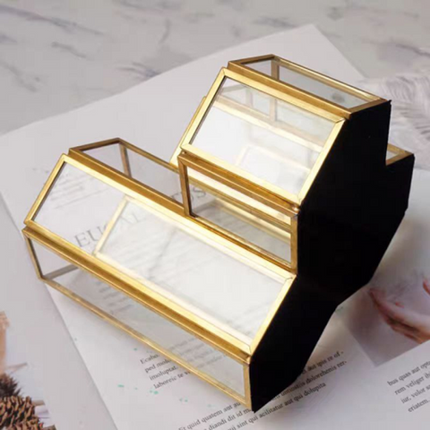 Image of منظم زجاج 3 خانة