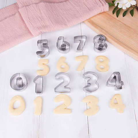 Image of طقم قطاعات شكل أرقام 10 قطع