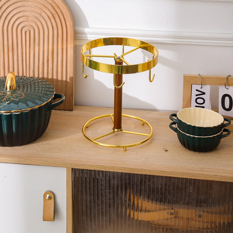 Image of طقم شوربة بورسلين باستاند دهبي 14 قطعة