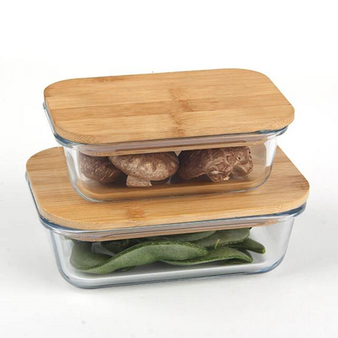 Image of طقم طواجن بايركس بغطاء خشب 3 قطع