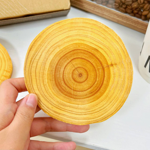 Image of طقم كوستر خشب 4 قطع