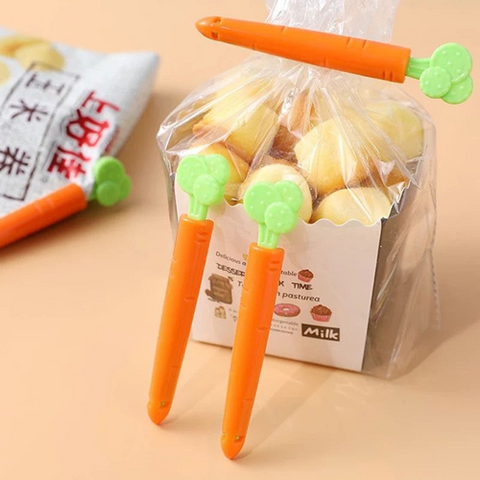 Image of غالق أكياس شكل جزرة