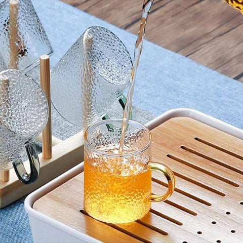 Image of طقم فناجين زجاج 6 قطع