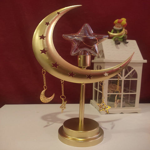 Image of استاند هلال جولد بدلايات نجمة وهلال