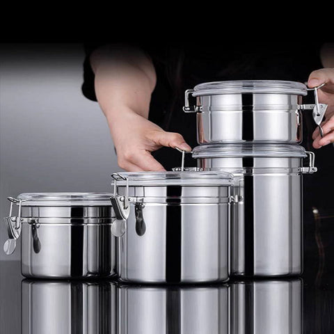 Image of طقم توابل أستانلس 4 قطع