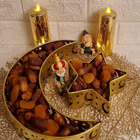 Image of طقم تقديم جولد هلال ونجمة