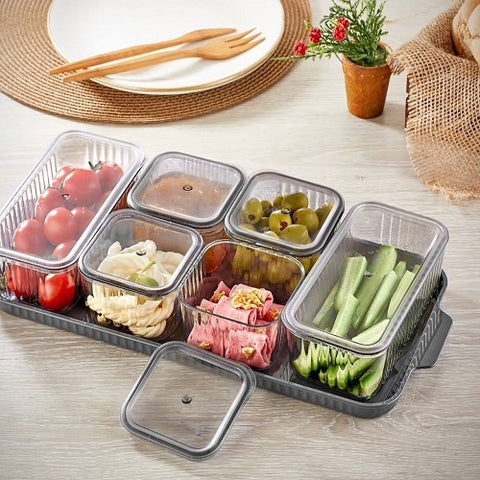 Image of طقم بولات للأفطار 7 في 1