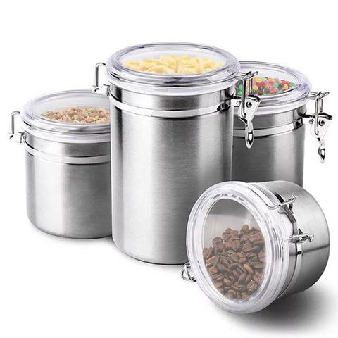 Image of طقم توابل أستانلس 4 قطع