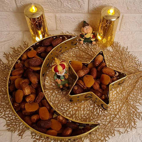 Image of طقم تقديم جولد هلال ونجمة