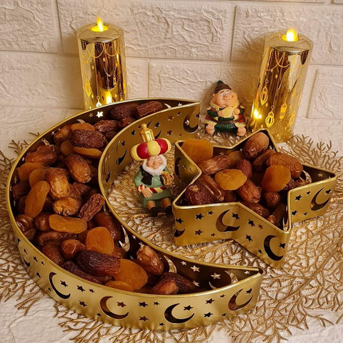 Image of طقم تقديم جولد هلال ونجمة