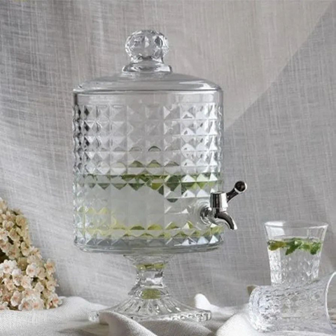 Image of ديسبنسر عصير زجاج سعة 4.5 لتر