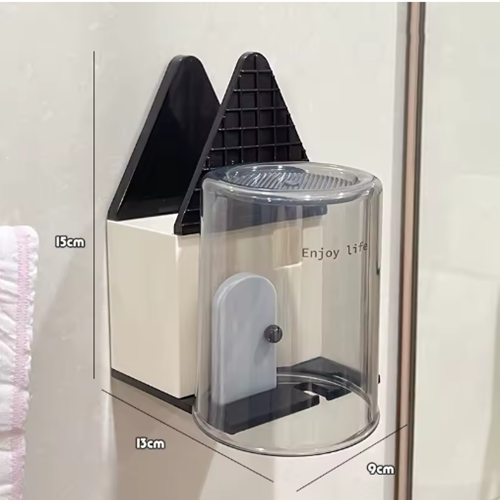 منظم فرش الأسنان شكل بيت