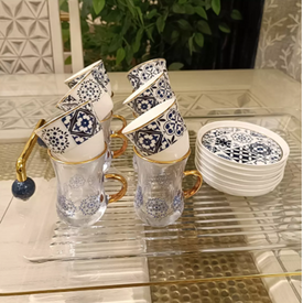 طقم ضيافة 18 قطعة