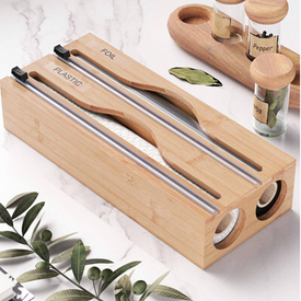 حامل الفويل والاسترتش 2 في 1