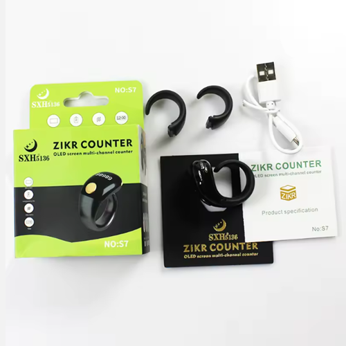 خاتم تسبيح بشاشة OLED