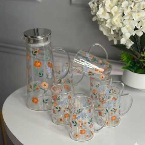 Image of طقم شربات فلوري 7 قطع