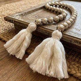 سبحة فضي ديكور