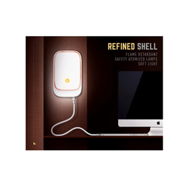 مشترك حائطي Ldnio ب 4 منافذ USB ومصباح ليد