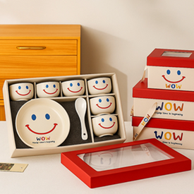 طقم أطباق سمايل