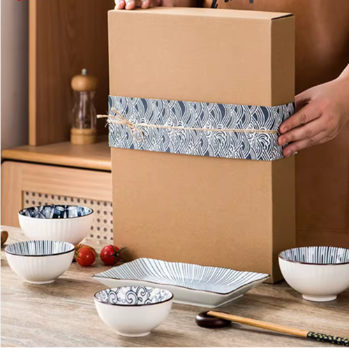 طقم 4 بولات بورسلين + سرفيس