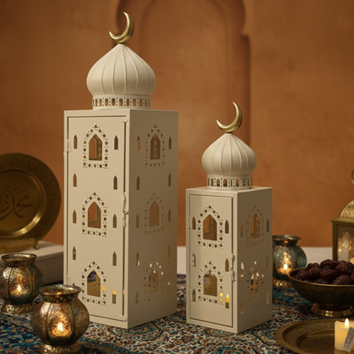 طقم فانوس مئذنة 2 قطعة